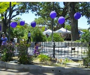 Entrance to Second Annual Central Coast Lavender Festival