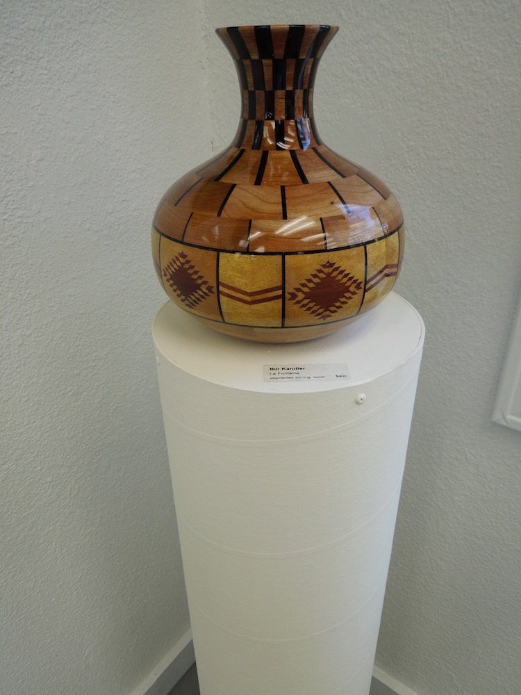 Bill Kandler's "La Fontaine"- Segmented turning wood. 