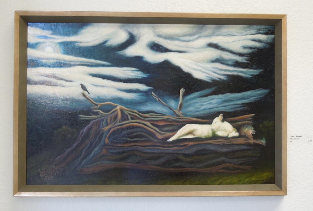 Jane Russell's "The Beloved" -- Oil on Board