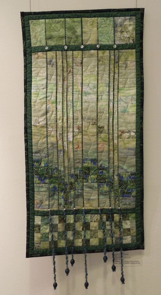 "Rain" by Kathy Howard "Rain," an Art Quilt by Kathy Howard